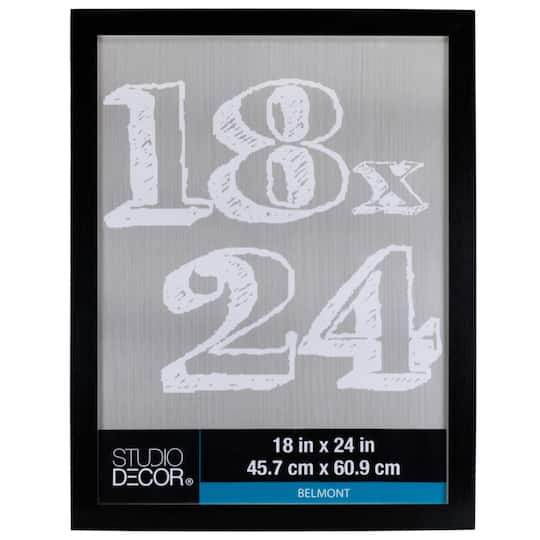 4 Pack: Black Belmont Frame by Studio D&#xE9;cor&#xAE;